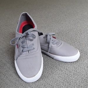 Levi's Canvas Memory Foam Lace-Up Tennis Shoes